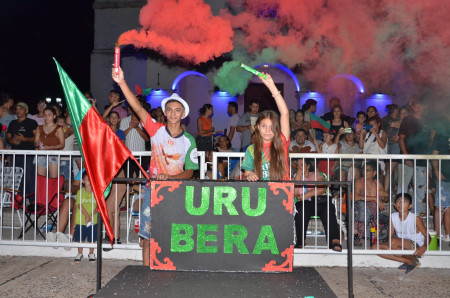 La más bonita: Urú Berá sorprendió a todos.